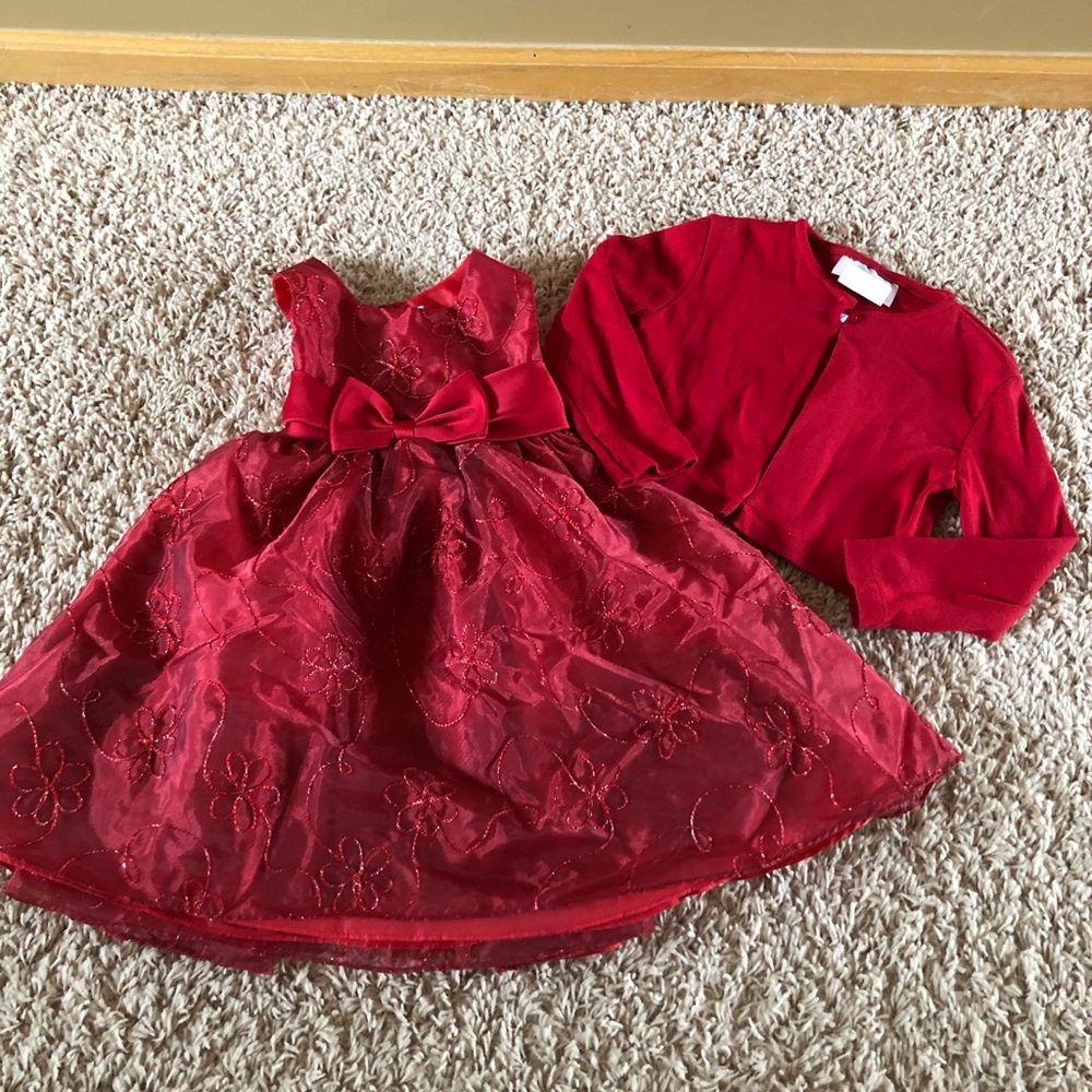 Girls Holiday Dress Size 24M